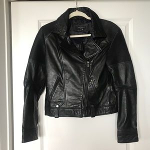 Lamarque Collection Black leather jacket